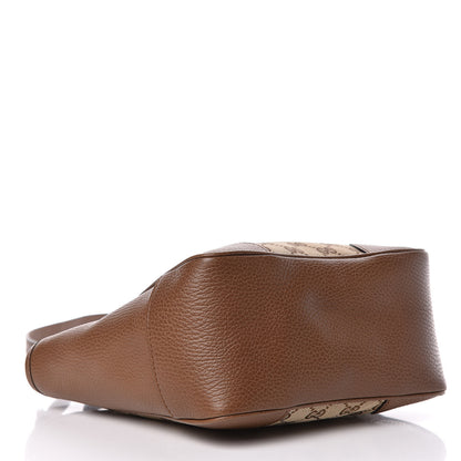 Gucci Monogram Small Bree Tote Beige Tabacco 4 of 10