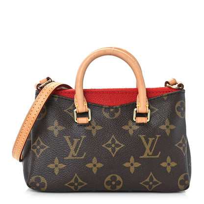 Louis Vuitton Monogram Nano Pallas Cherry 1 of 8