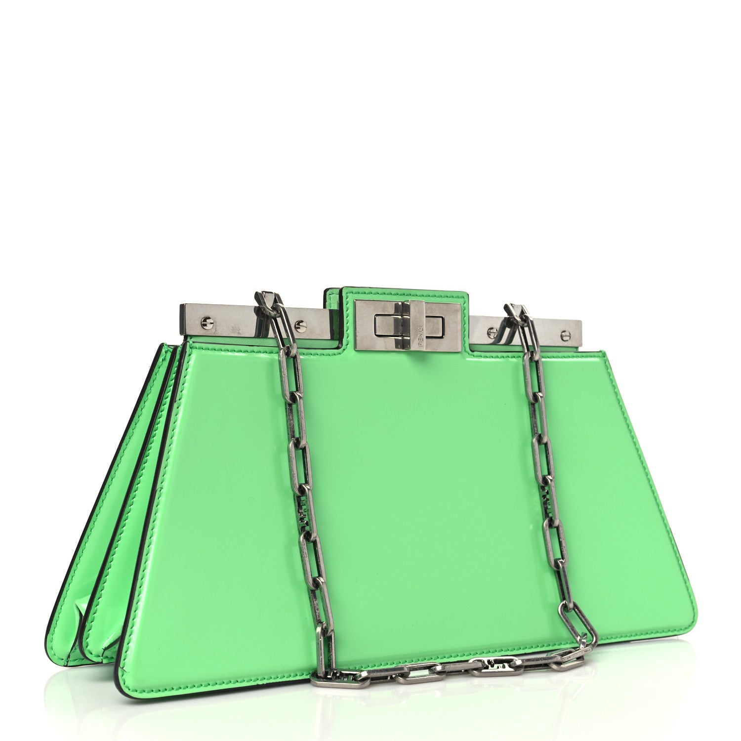 Fendi Shiny Nappa Peekaboo Cut Edamame 3 of 10