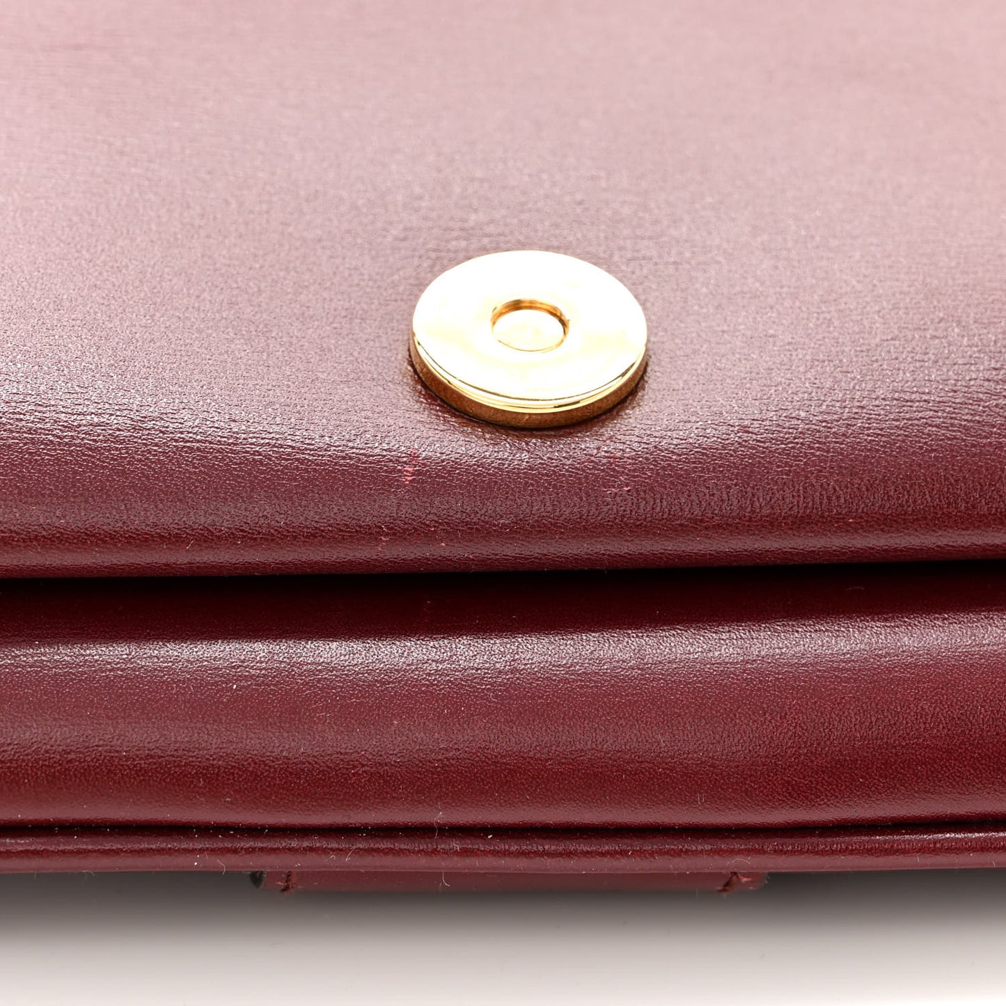 Vitello Palmellato Lux Small Arli Flap Shoulder Bag Vintage Bordeaux