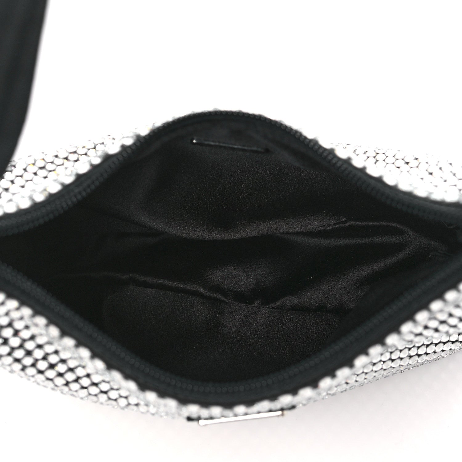 Prada Satin Crystal Mini Re-Edition 2000 Bag Cristal 5 of 10