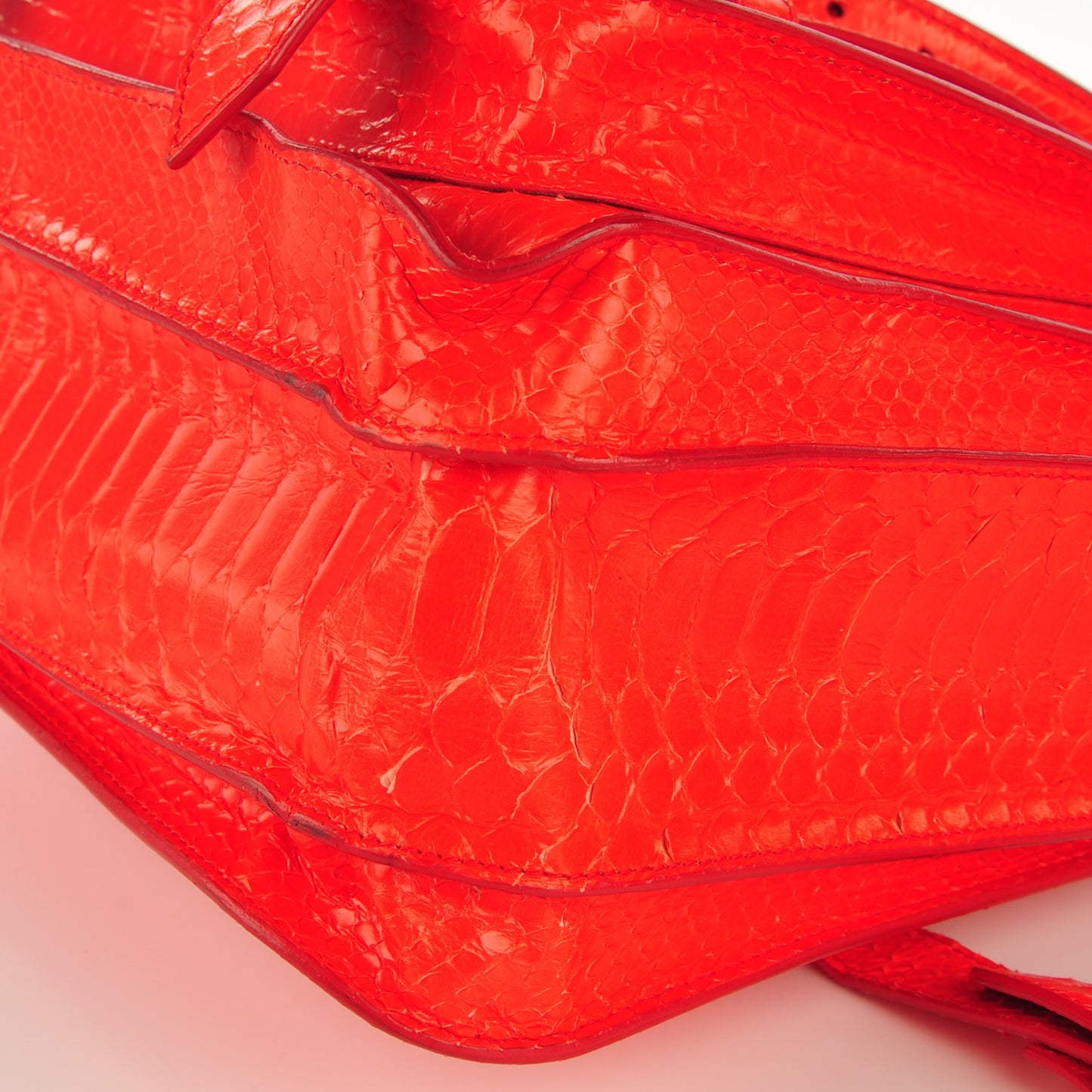 Python PS1 Tote Neon Red