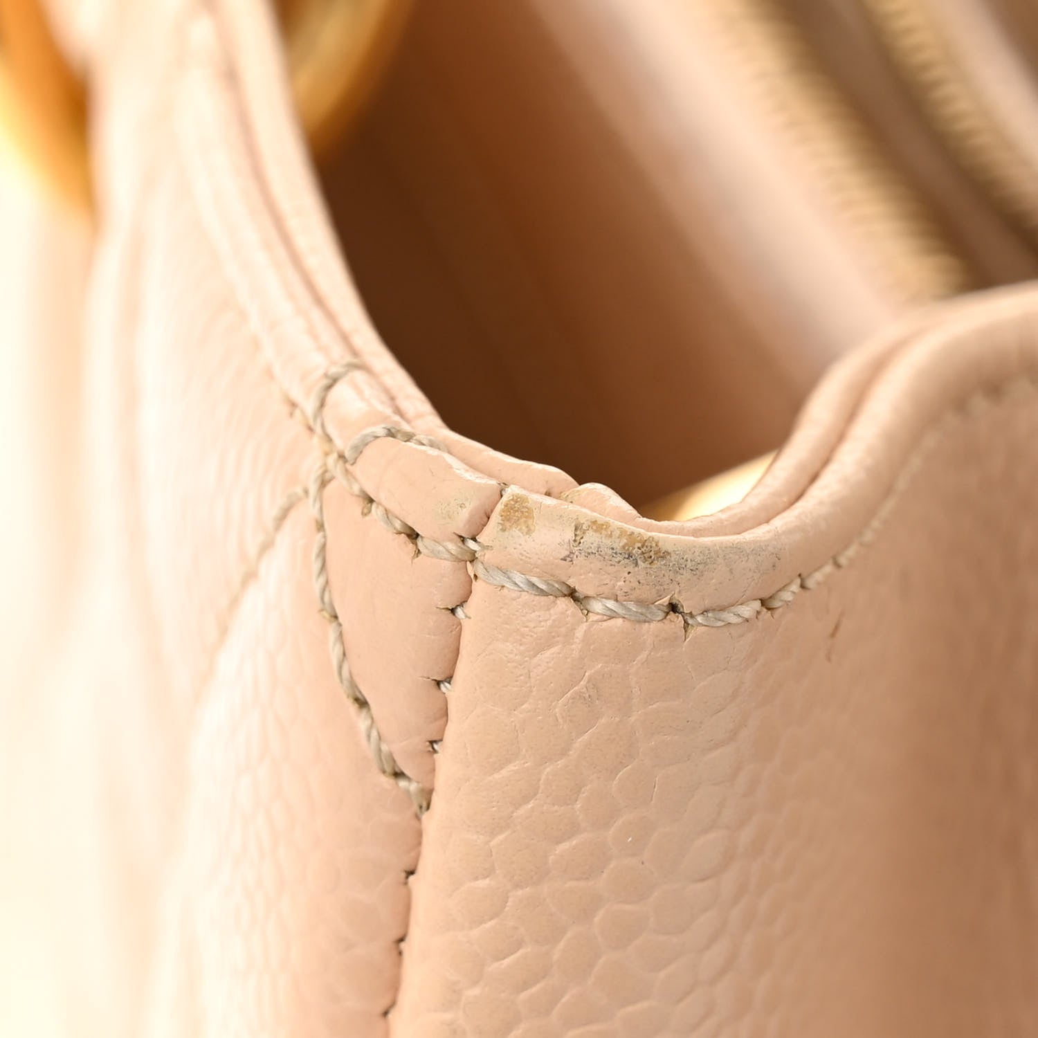 Chanel Caviar Quilted Grand Shopping Tote GST Beige 14 of 14