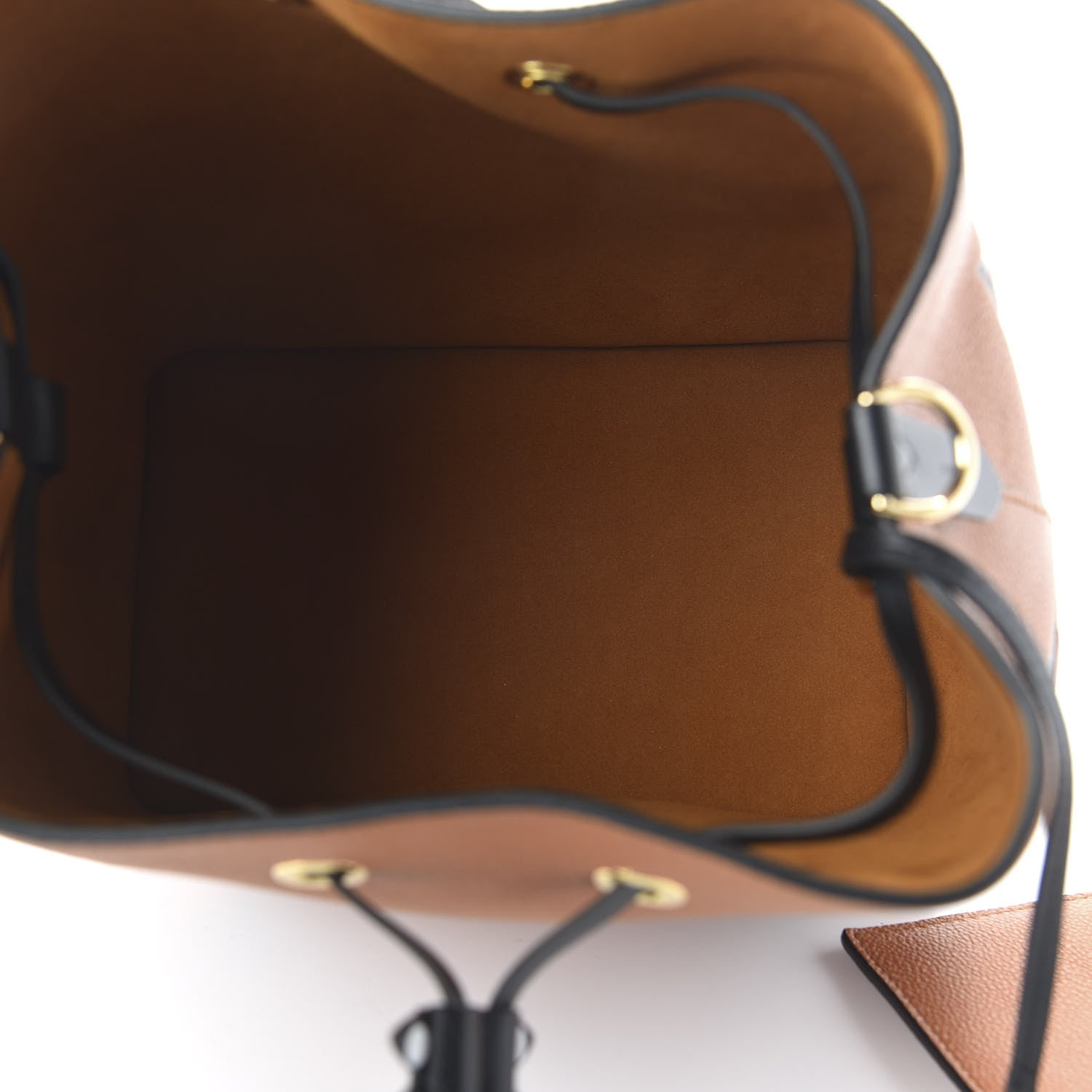 Louis Vuitton Empreinte Monogram Giant Crafty Neonoe MM Caramel Black 5 of 11