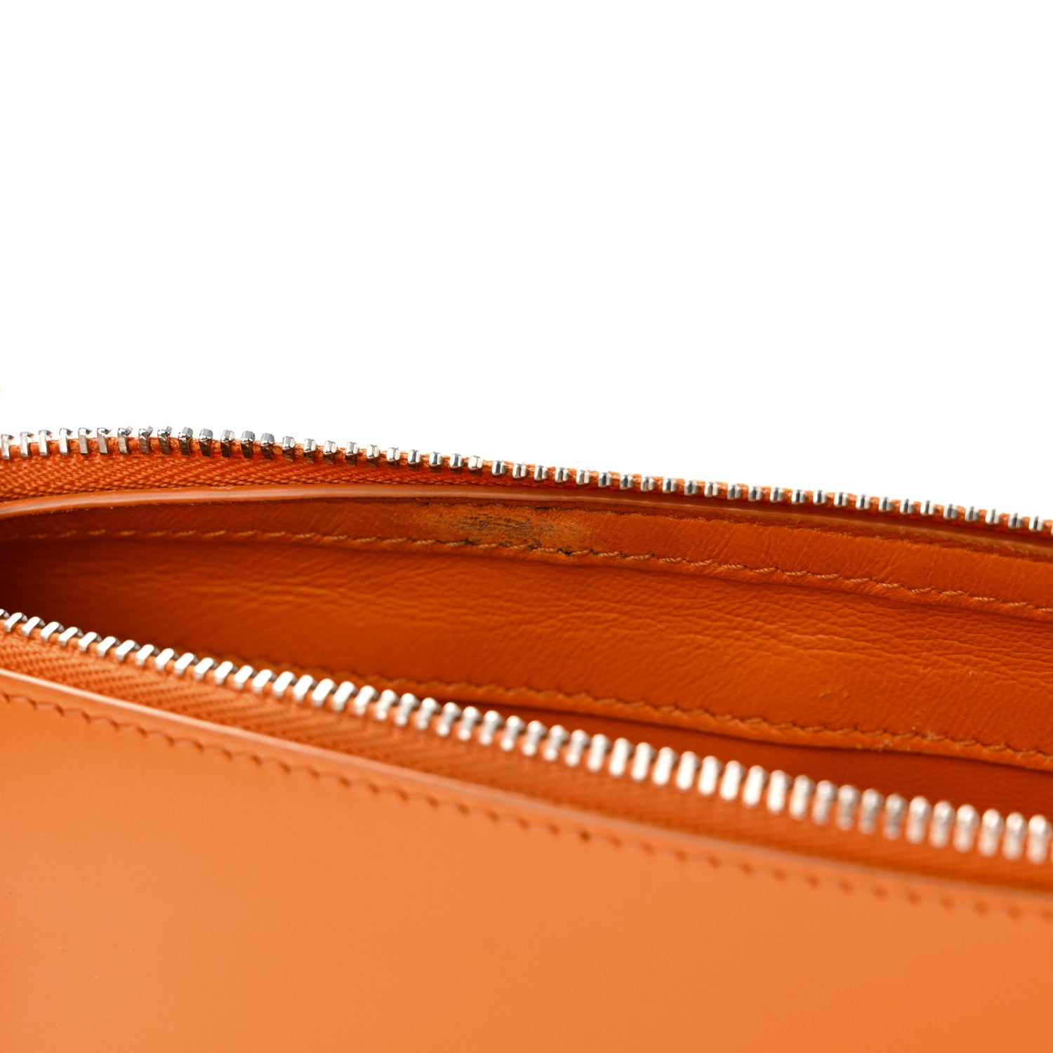 Burberry Calfskin Small Olympia Chain Shoulder Bag Orange 12 of 12