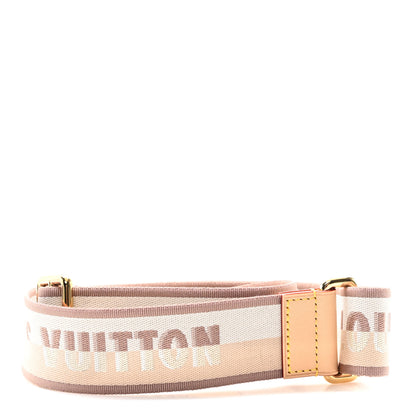 Louis Vuitton Jacquard Speedy Bandouliere 20 Shoulder Strap Beige 2 of 3