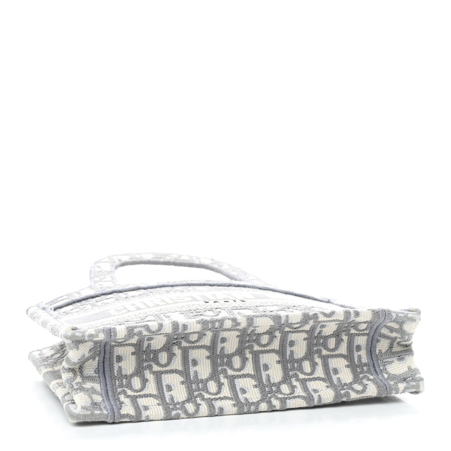 Oblique Mini Book Tote Grey Multicolor