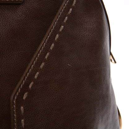 Saint Laurent Calfskin Oversized Muse Dark Brown 11 of 17