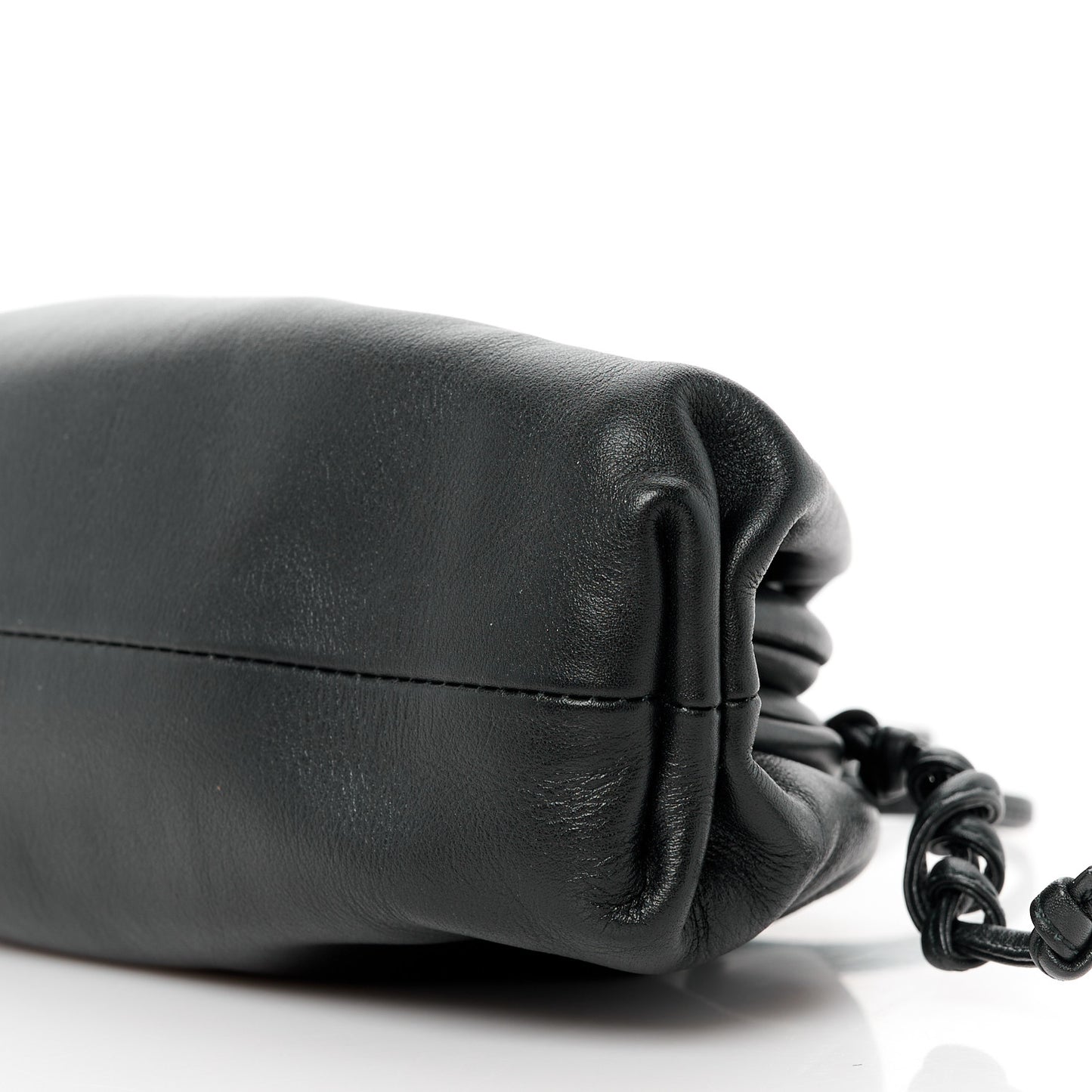 Butter Calfskin The Mini Pouch Black