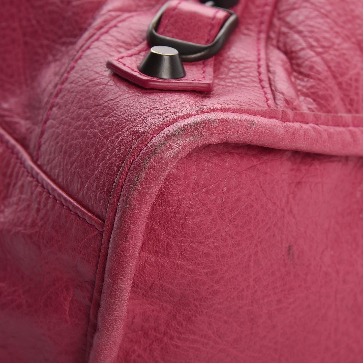 Balenciaga Agneau Classic Hardware City Cyclamen Fucsia 10 of 12