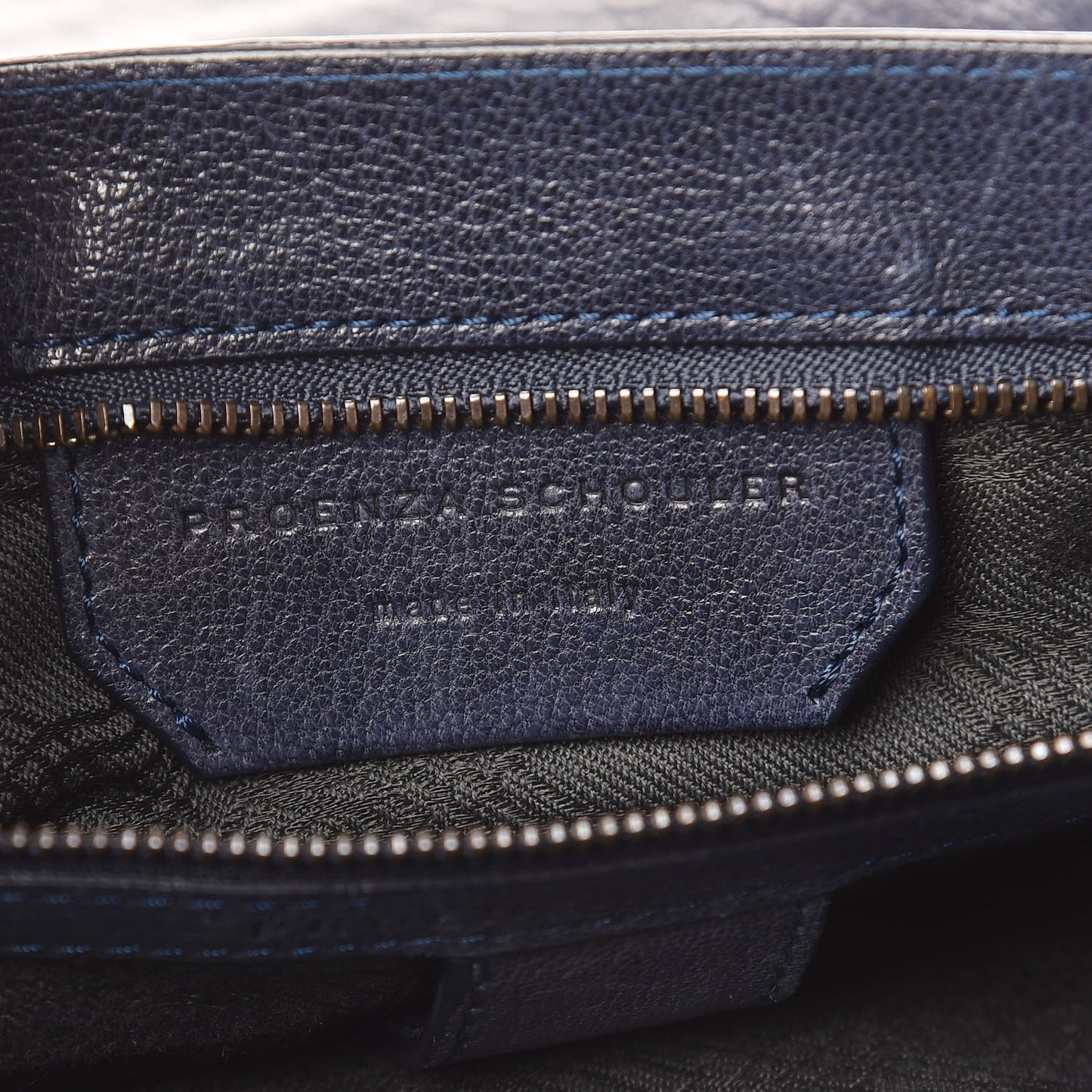 Lambskin Large PS1 Satchel Midnight