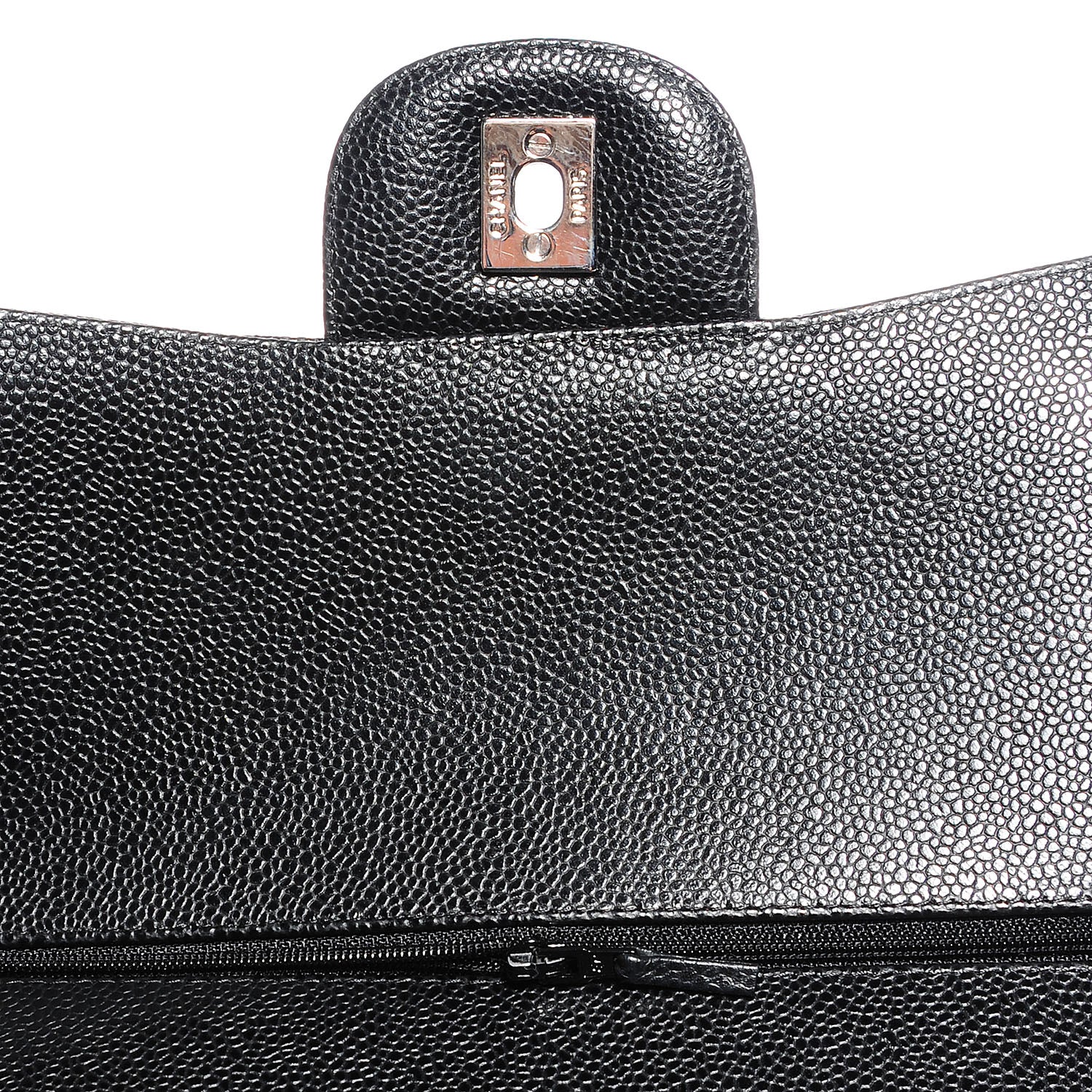 Chanel Caviar Quilted Maxi Double Flap Black 7 of 9
