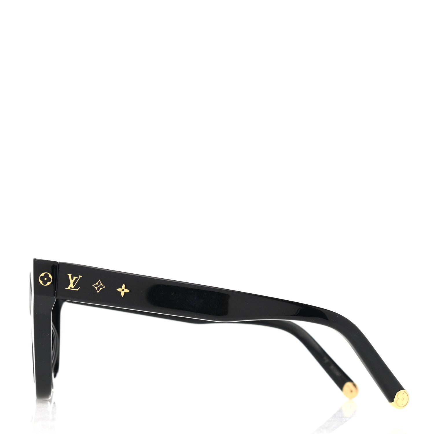 Louis Vuitton Acetate My Monogram Square Sunglasses Z1523E Black 3 of 8