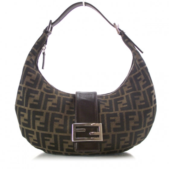 Fendi Zucca Hobo Tobacco 1 of 13