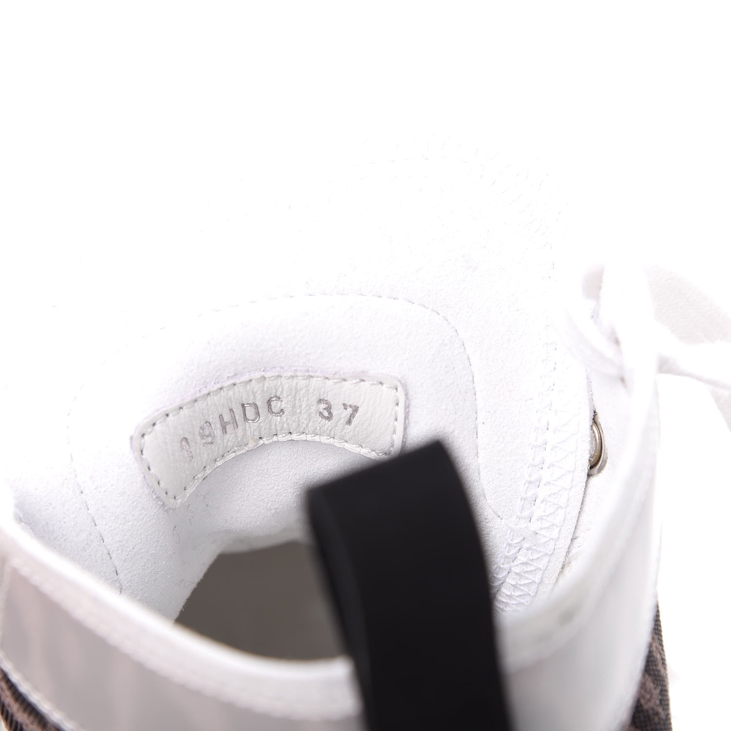 Christian Dior Canvas Leopard Print Mens B23 High Top Sneakers 37 White 11 of 11