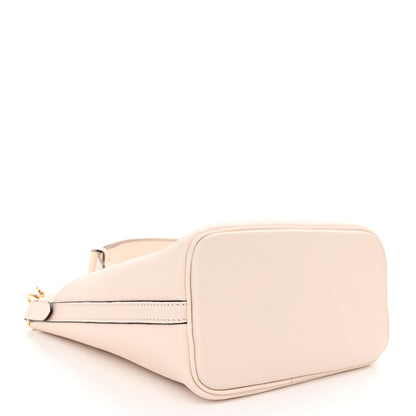 Louis Vuitton Grained Calfskin Lock and Walk Bucket Quartz 4 of 10