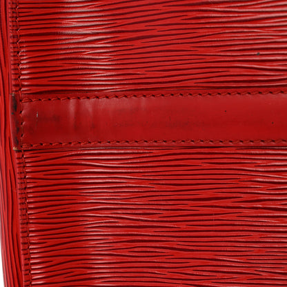 Louis Vuitton Epi Keepall 50 Castillan Red 10 of 13