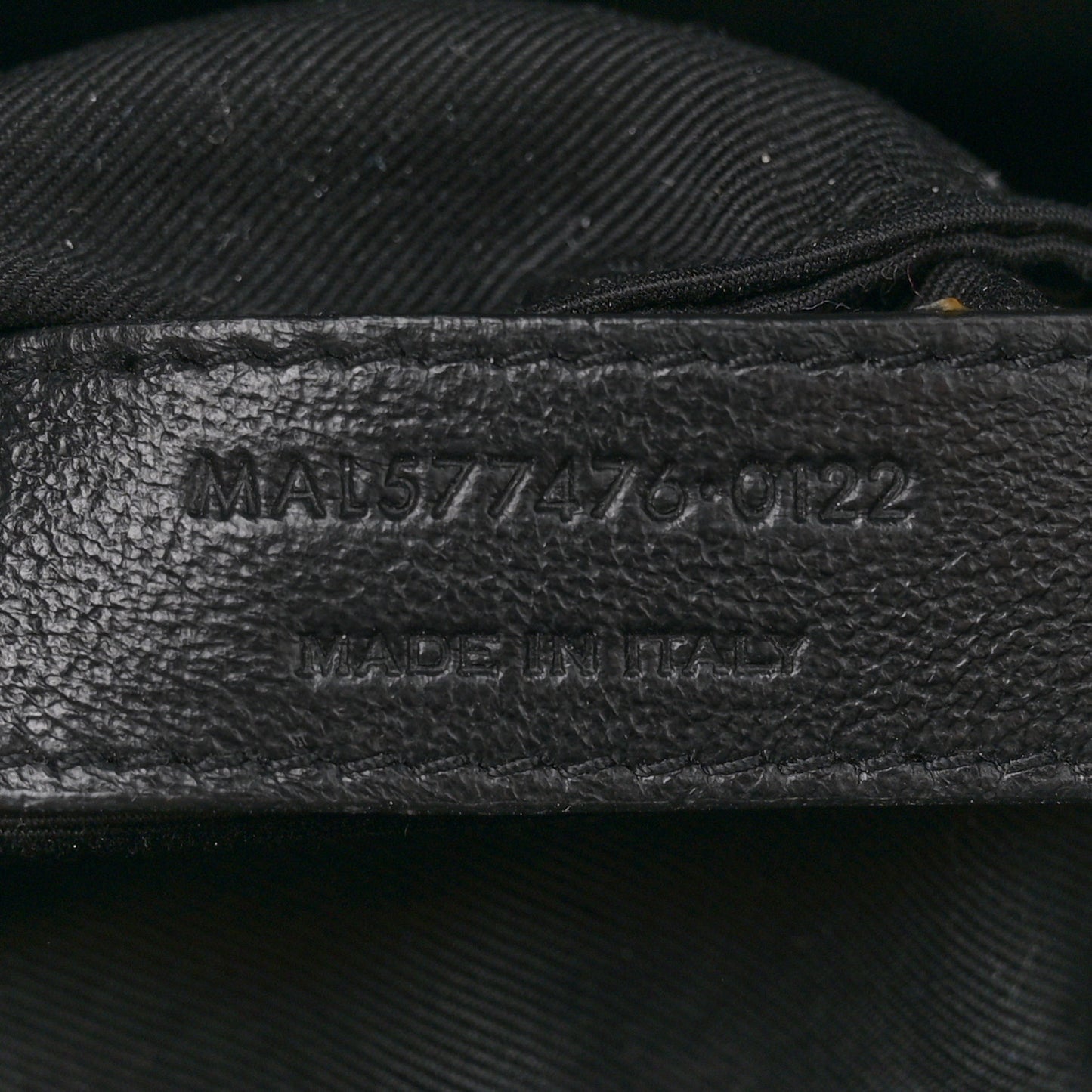 Lambskin Quilted Small Loulou Puffer Monogram Chain Satchel Black