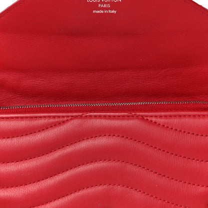 Louis Vuitton Calfskin Love Lock New Wave Long Wallet Red 11 of 15