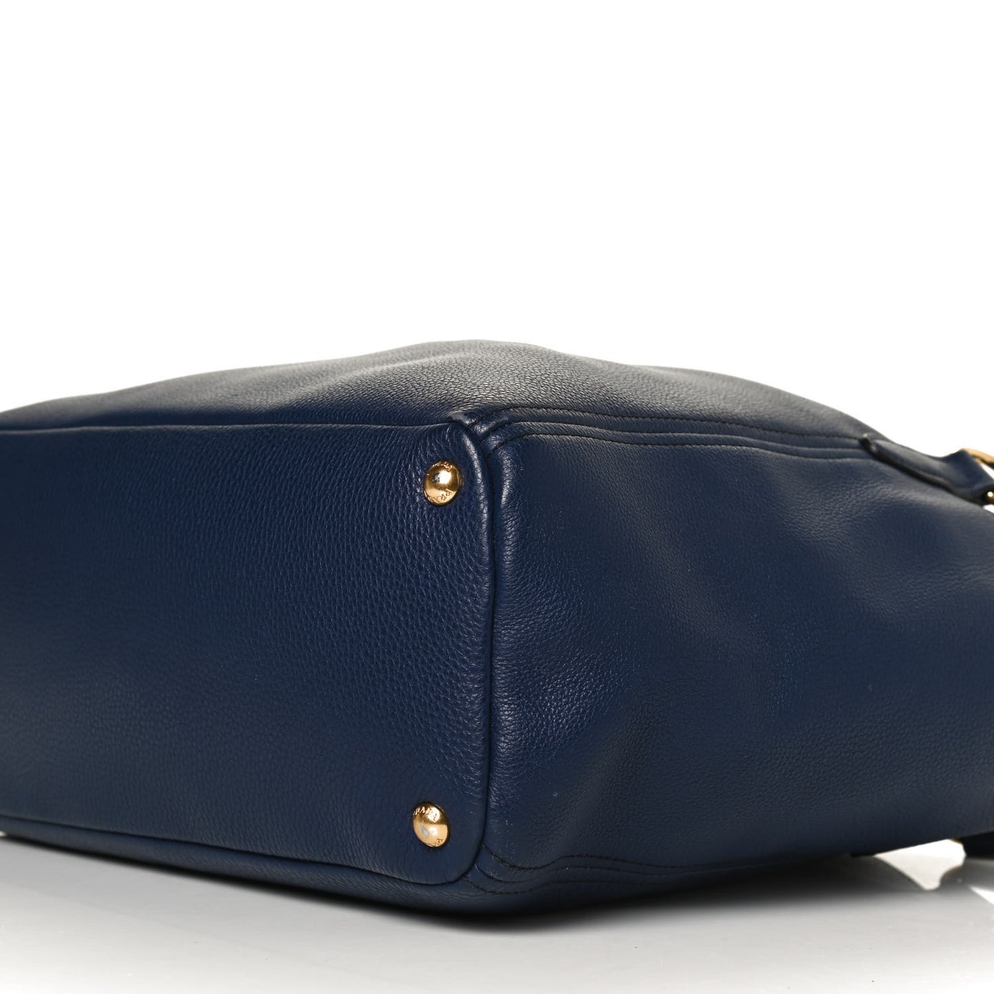 Vitello Daino Side Pocket Tote Inchiostro