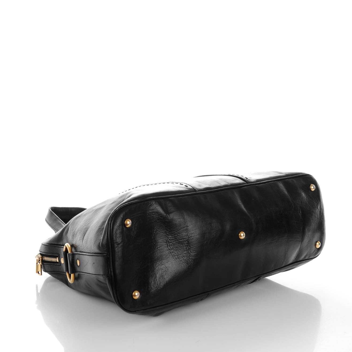 Saint Laurent Calfskin Oversized Muse Black 4 of 8