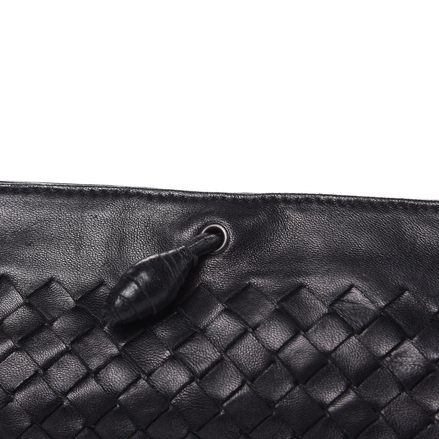 Nappa Intrecciato Mini Shoulder Bag Black