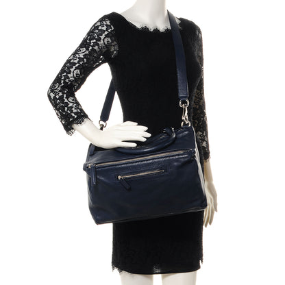 Givenchy Goatskin Medium Pandora Navy 2 of 10