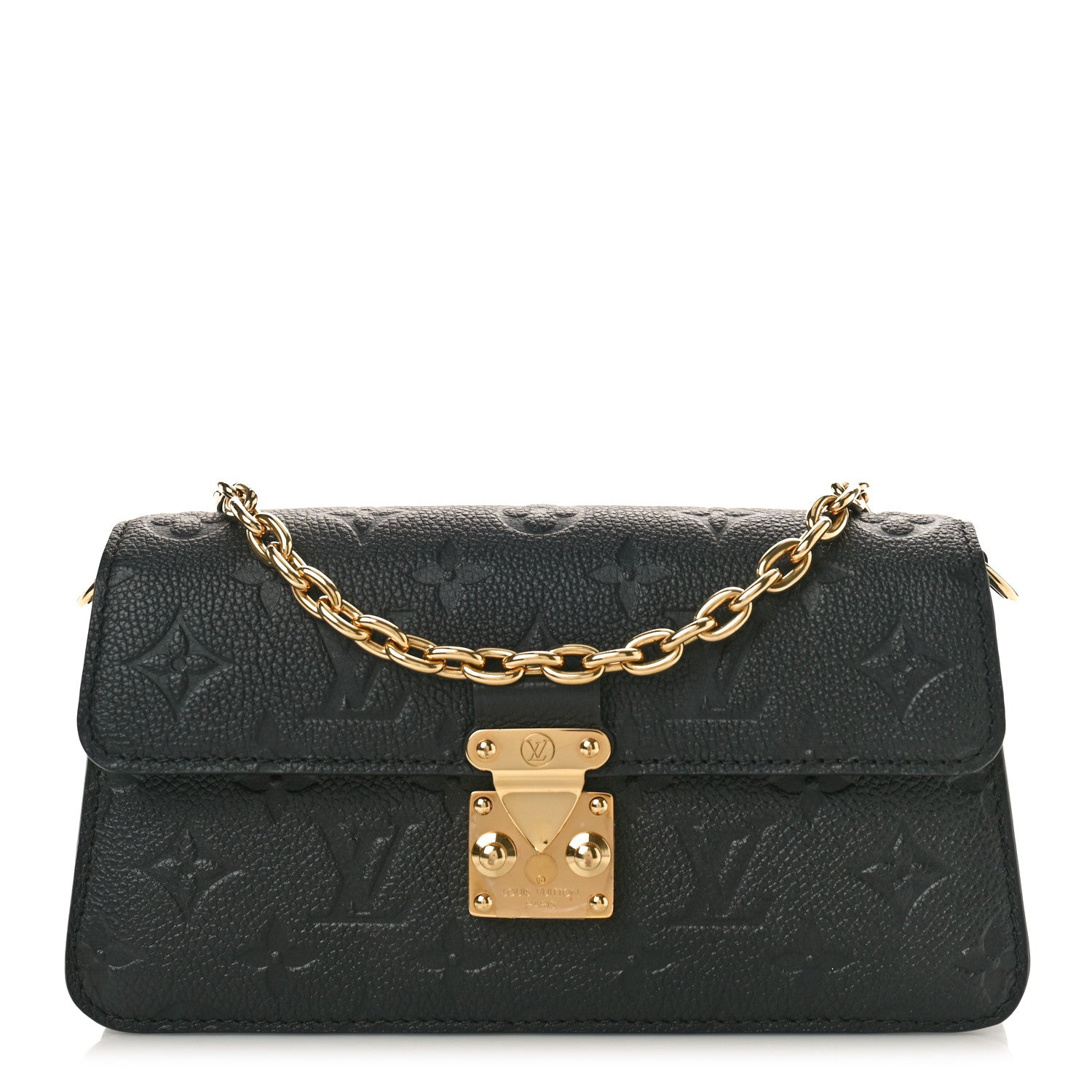 Louis Vuitton Empreinte Metis Wallet On Chain Black 1 of 11
