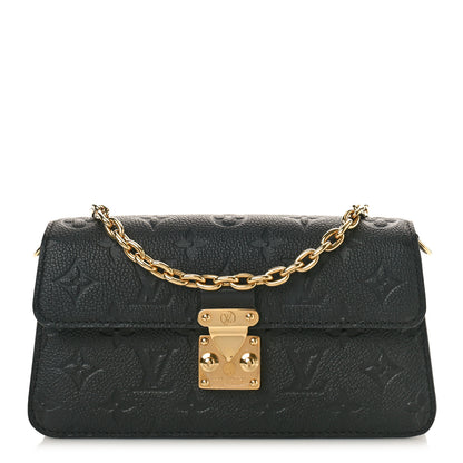 Louis Vuitton Empreinte Metis Wallet On Chain Black 1 of 11