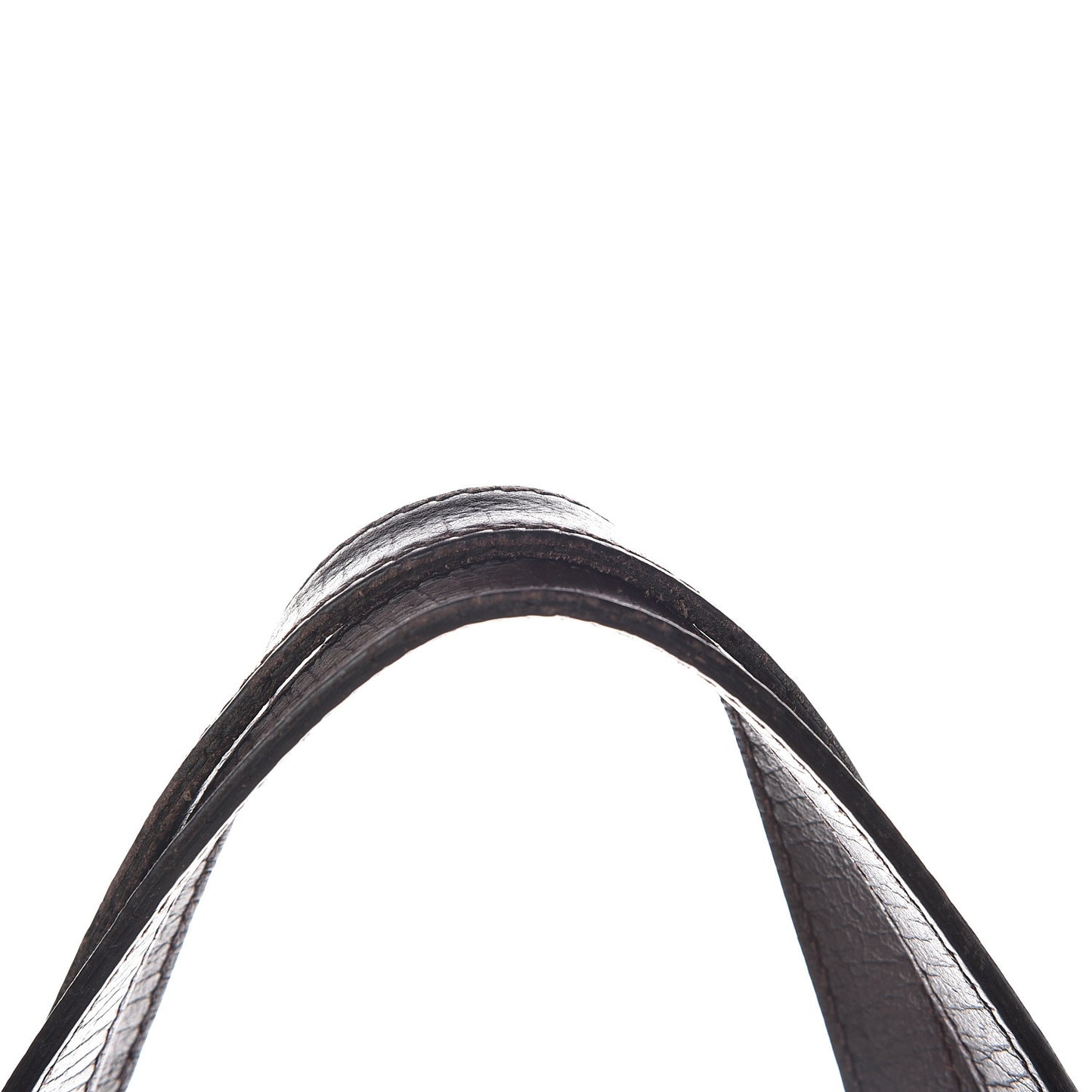 GG Supreme Monogram Medium Zippered Shopping Tote Dark Brown