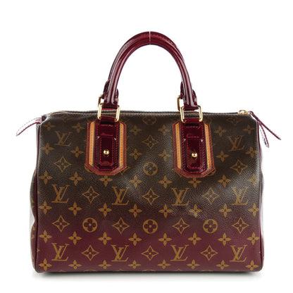 Louis Vuitton Monogram Mirage Speedy 30 Bordeaux 1 of 7
