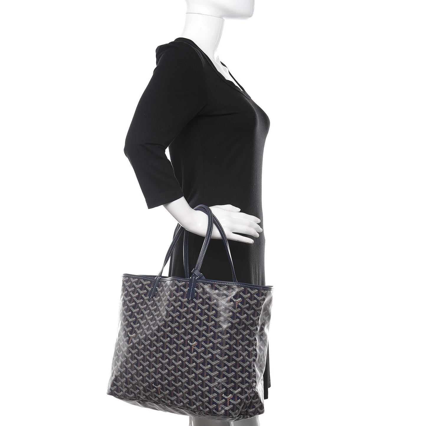 Goyardine Saint Louis PM Navy