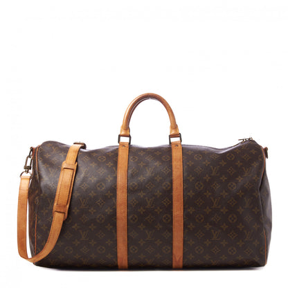 Louis Vuitton Monogram Keepall Bandouliere 55 1 of 14