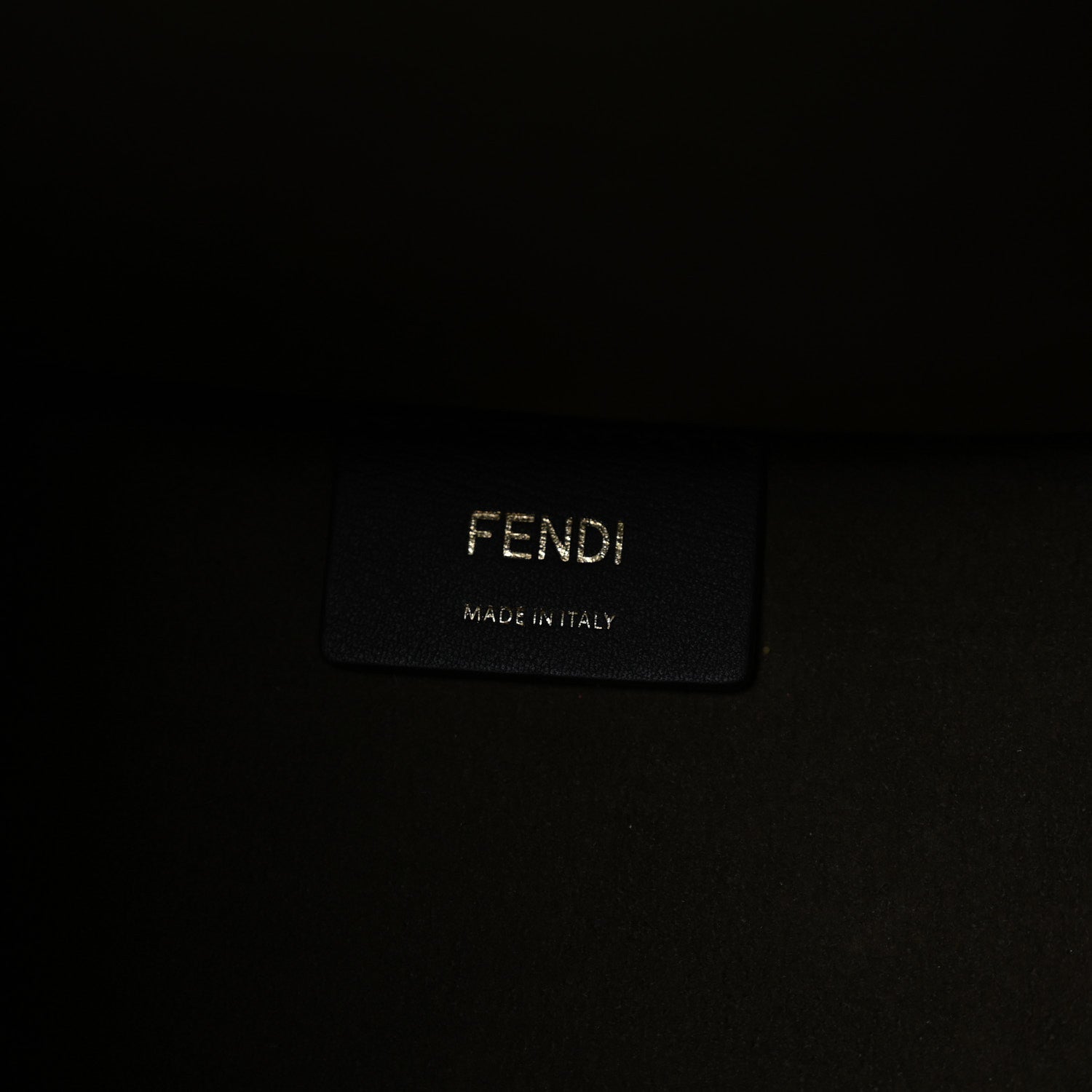 Fendi Vitello Plexiglass FF Embossed Medium Fendi Sunshine Shopper Tote Wasabi 6 of 9