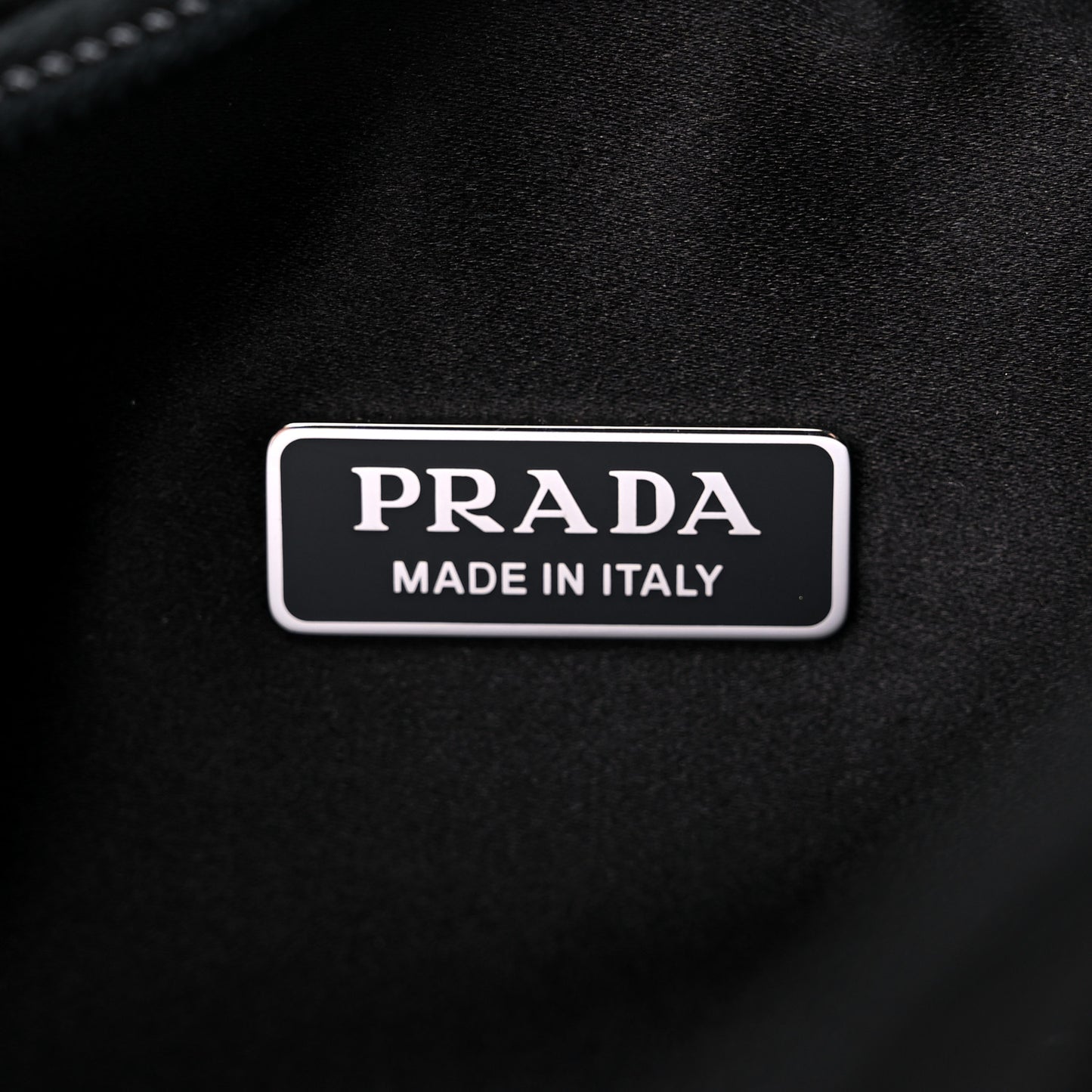 Satin Crystal Mini Re-Edition 2000 Bag Cristal