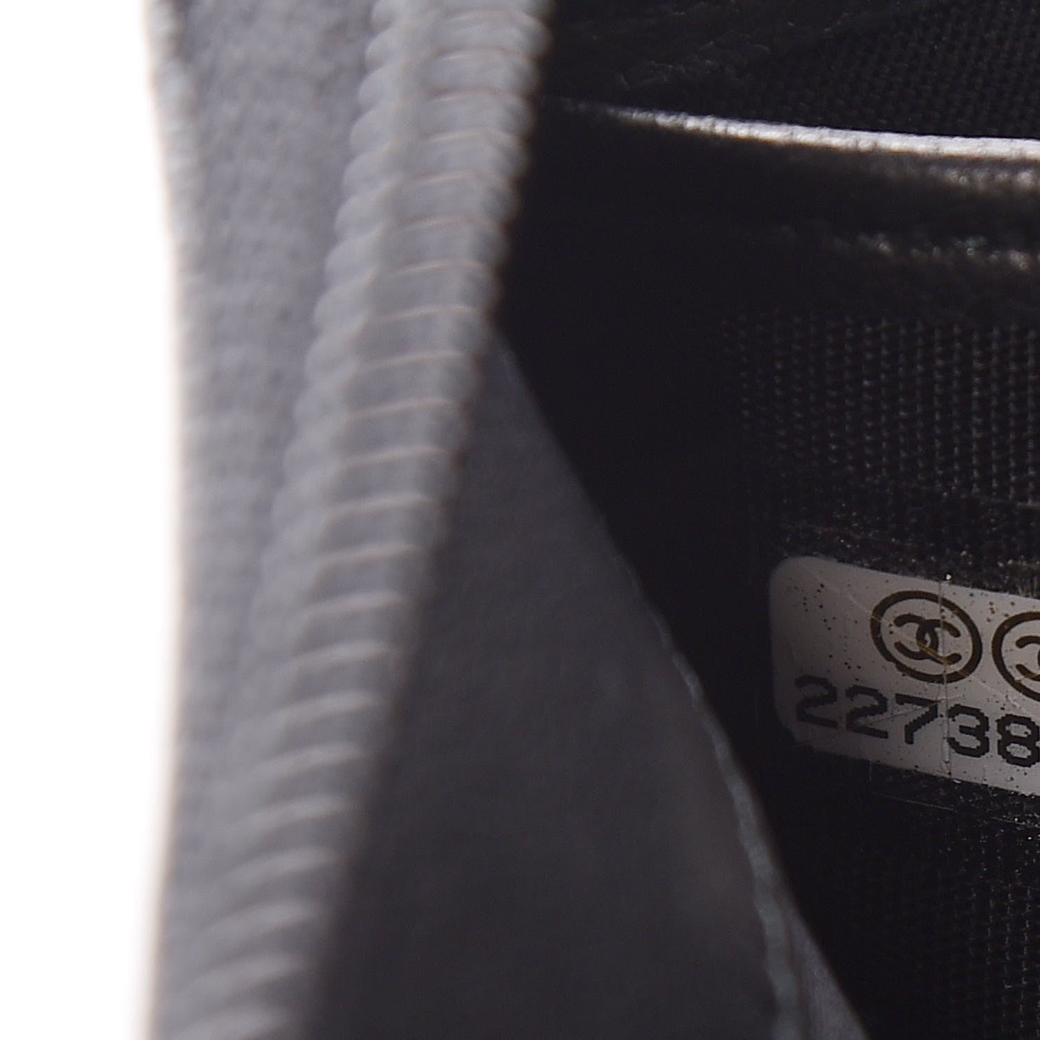 Chanel Caviar Quilted Boy Long Zip Around Wallet Black 8 of 12