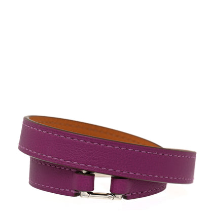 Hermes Swift Rivale Double Tour Bracelet M Anemone 3 of 6