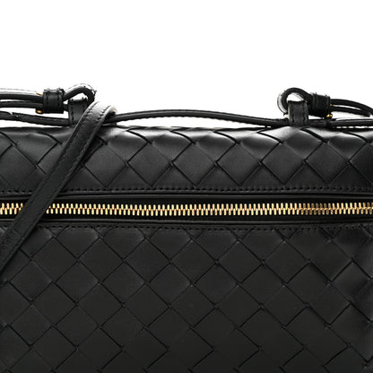 Bottega Veneta Calfskin Intrecciato Bang Bang Vanity Case Black 7 of 10