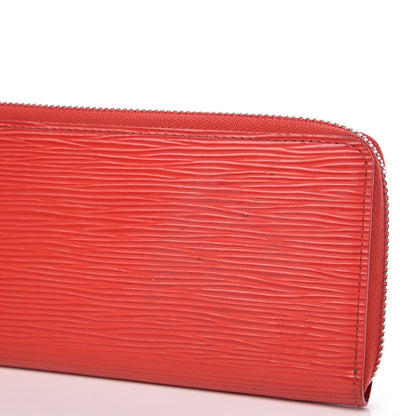 Louis Vuitton Epi Clemence Wallet Coquelicot 13 of 14