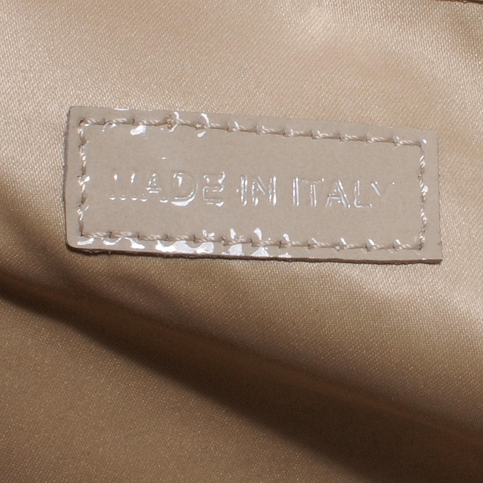 Burberry Patent Quilted Large Manor Beige 10 of 10