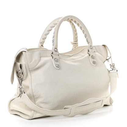 Balenciaga Agneau Giant 12 Silver Hardware City Ivory 3 of 13