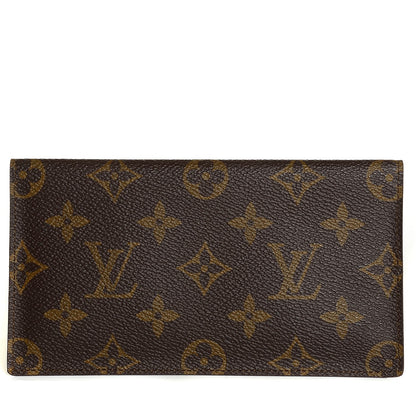Louis Vuitton Monogram Simple Checkbook Holder Wallet 1 of 7