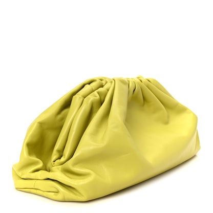 Bottega Veneta Smooth Butter Calf The Pouch Oversized Clutch Kiwi 3 of 11