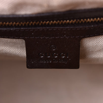 Gucci Monogram Medium Joy Boston Dark Brown 5 of 6