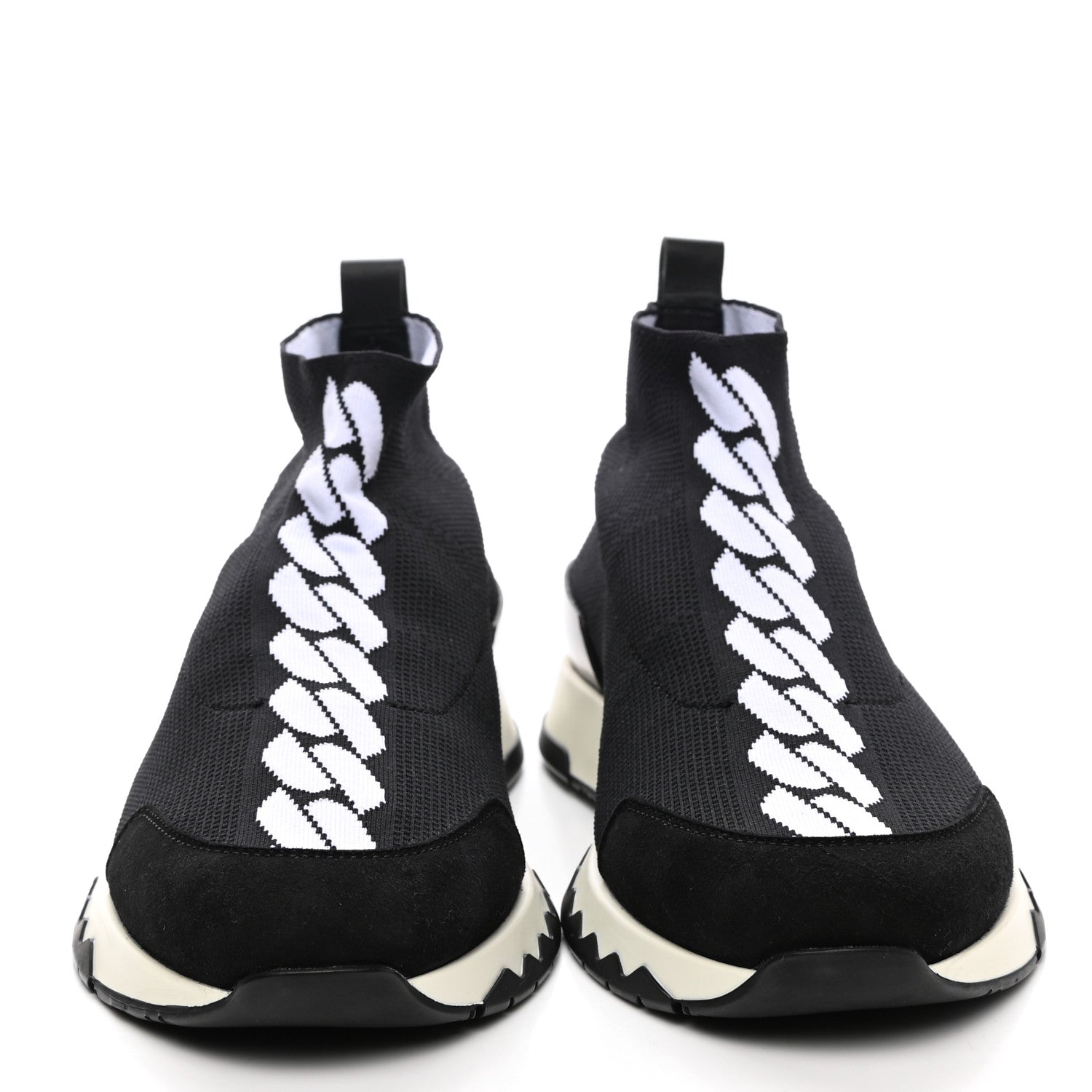 Hermes Mesh Volo Sneakers 39 Black 2 of 8