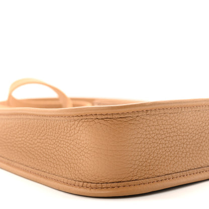 Hermes Taurillon Clemence Evelyne TPM Biscuit 8 of 10