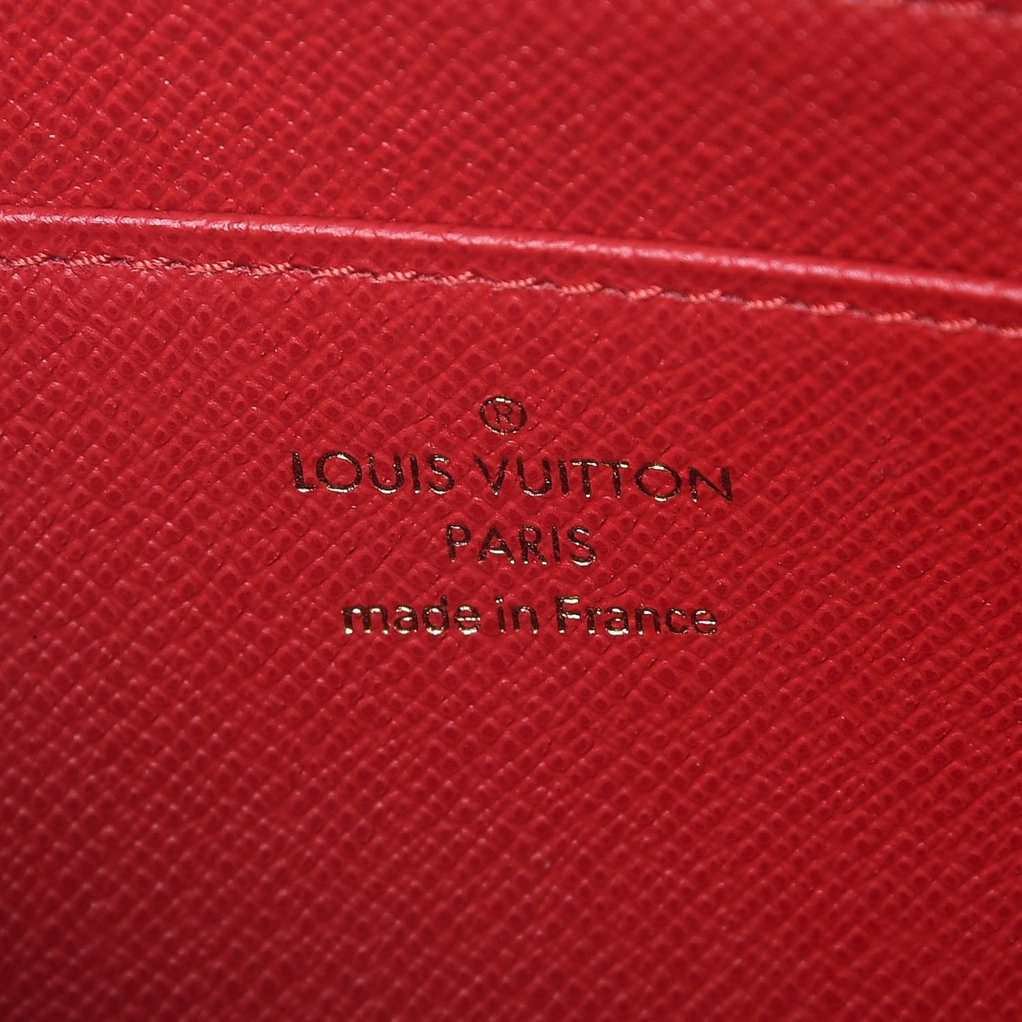 Damier Ebene Complice Trunks and Bags Wallet Red
