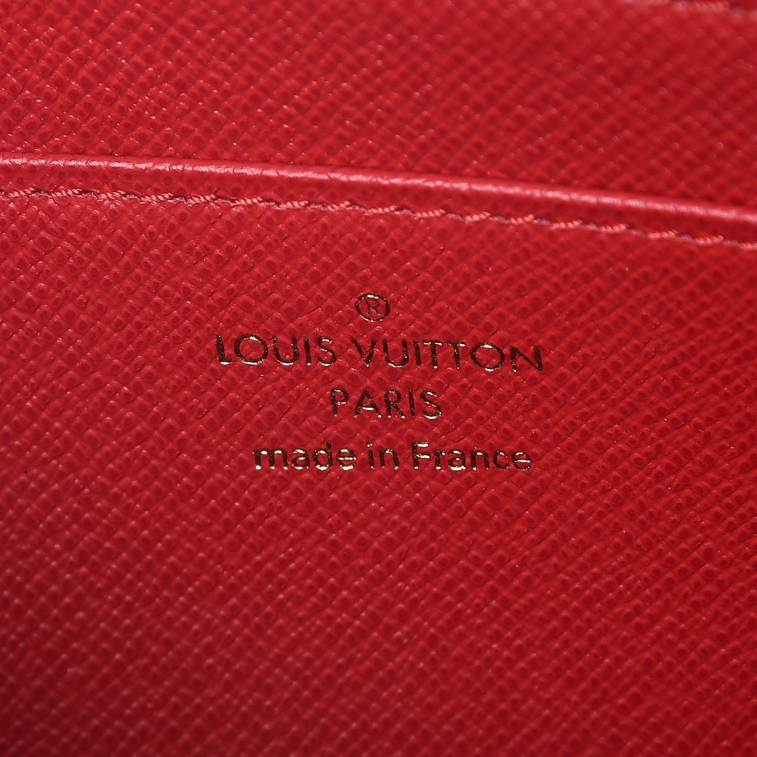 Louis Vuitton Damier Ebene Complice Trunks and Bags Wallet Red 6 of 8