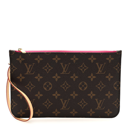 Louis Vuitton Monogram Neverfull MM GM Pochette Pivoine 1 of 6