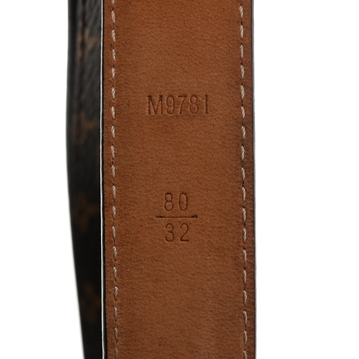 Mini Monogram 25mm LV Initiales Belt 80 32